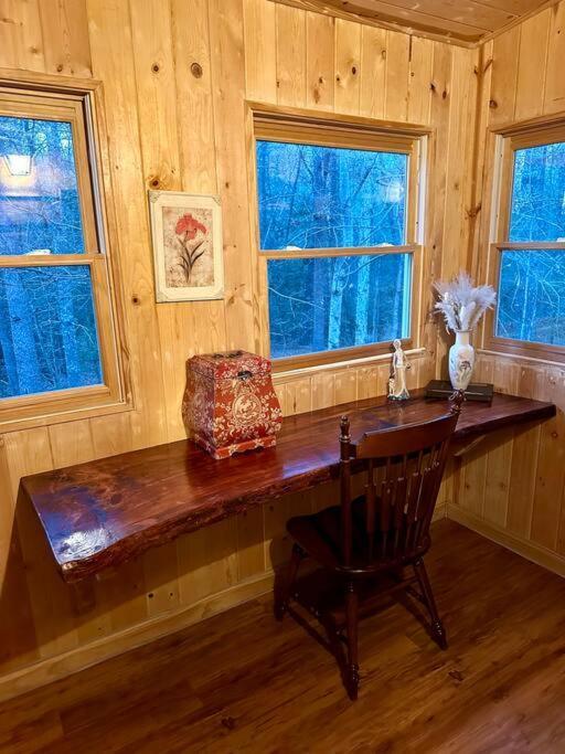 Beautiful & Peaceful Cabin W/ Deck Garden & Fire-Pit Murphy Exterior foto